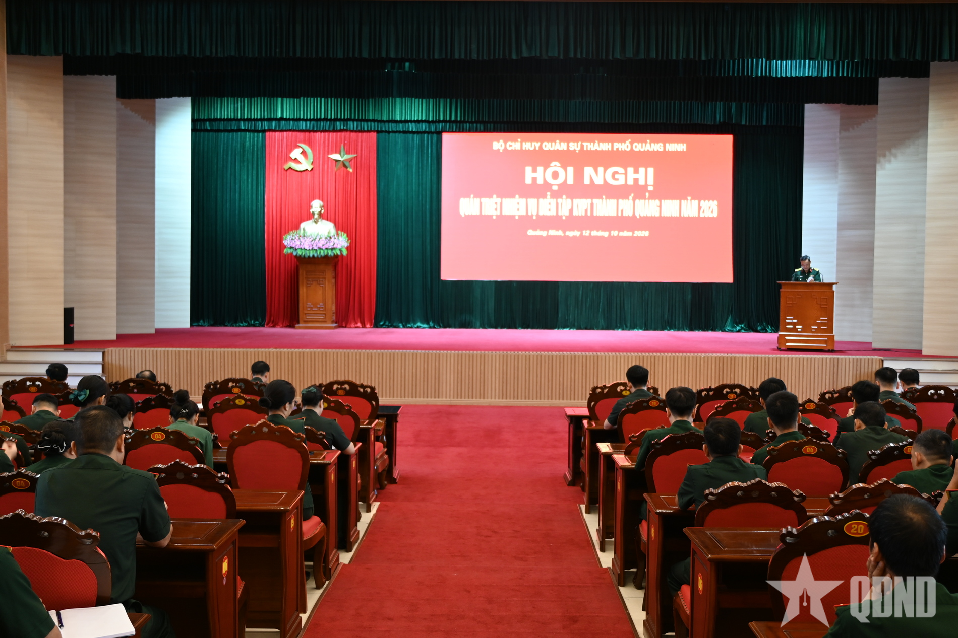 Chuẩn bị tốt nhất cho diễn tập khu vực phòng thủ thành phố Quảng Ninh